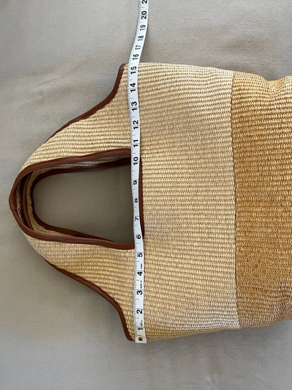 Tuckernuck x Studio McGee Bag Raffia Adrian Tote - Picture 6 of 9